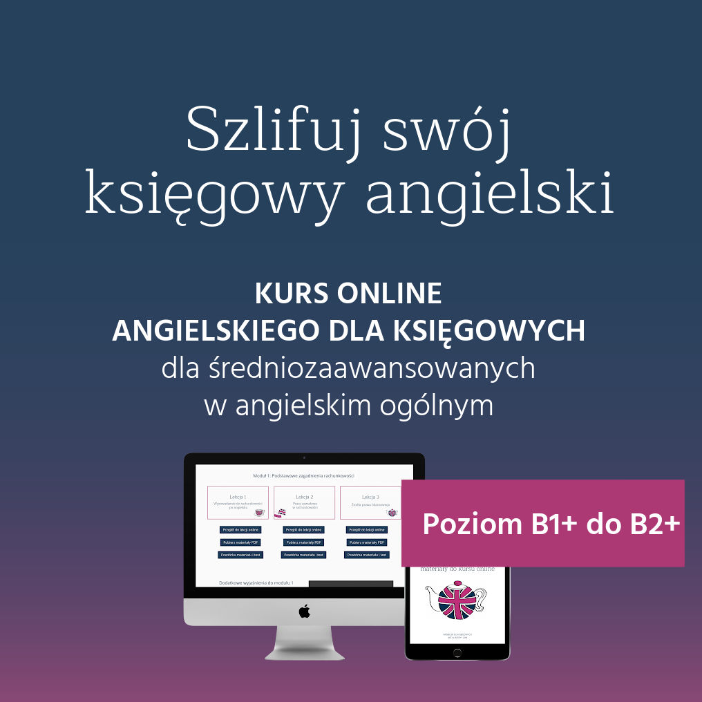 kurs angielskiego dla księgowych poziom II