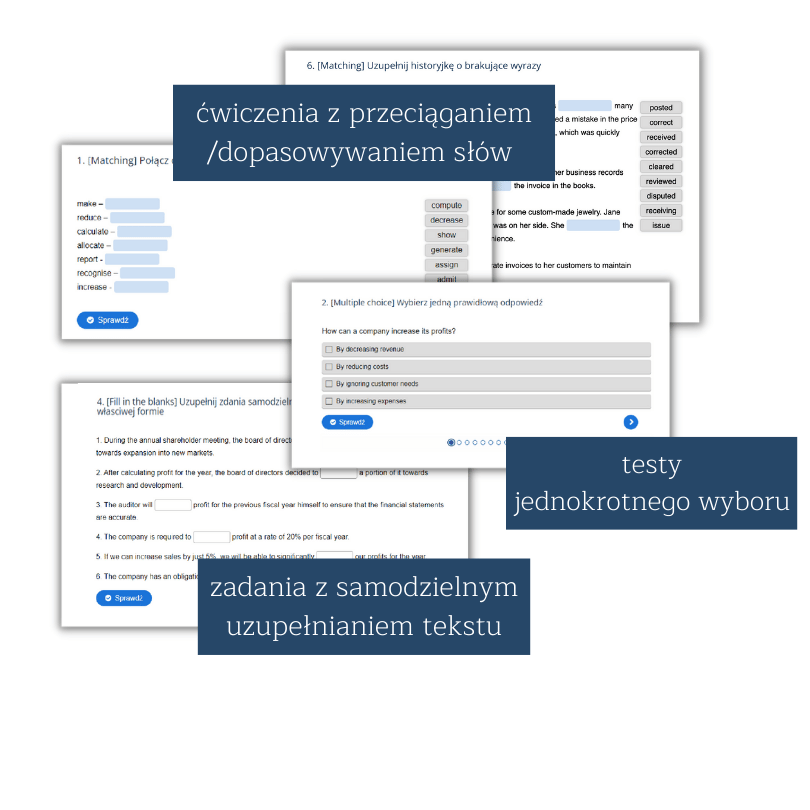 Angielski dla księgowych słownictwo zwroty zadania lekcje